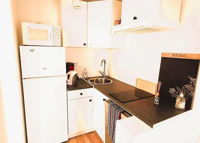 Apartman T2 - Reve D'azur 20m2 Bord De - Piscine Partagee - Parking - Bbq - Draps Inclus *