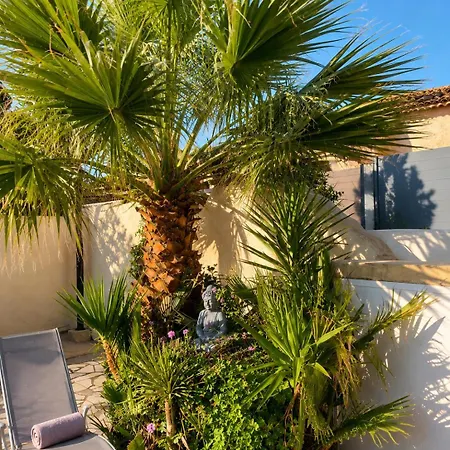 T2- 20m2 -plage De La Nartelle A 200m -piscine Au Sel - Parking - Bbq - Sejour Calme & Detente- Check-in De 15h A 20h Maximum- Propriete Le Reve D'azur Maxime Apartment Sainte-Maxime