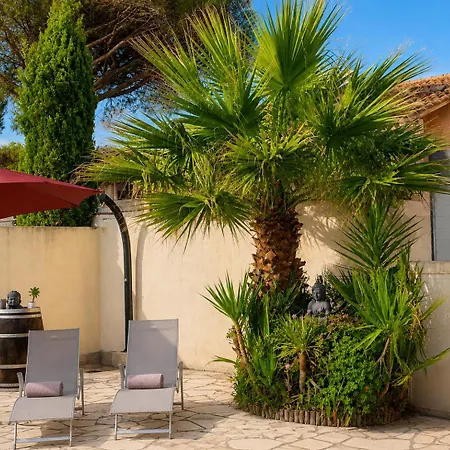 T2- 20m2 -plage De La Nartelle A 200m -piscine Au Sel - Parking - Bbq - Sejour Calme & Detente- Check-in De 15h A 20h Maximum- Propriete Le Reve D'azur Maxime Apartment